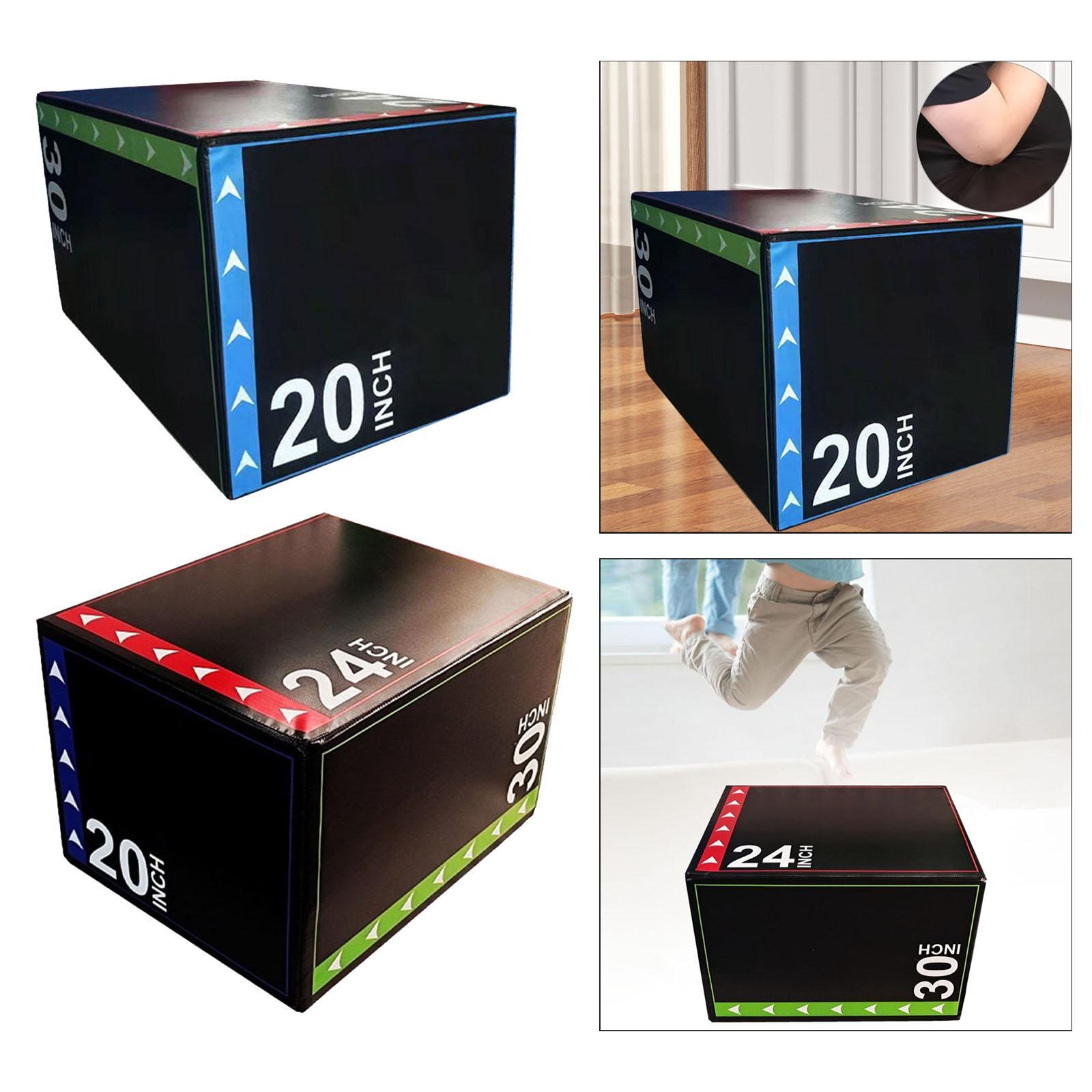 Home Gym Jump Box - Jump Box Anti Slip Versatile Agility