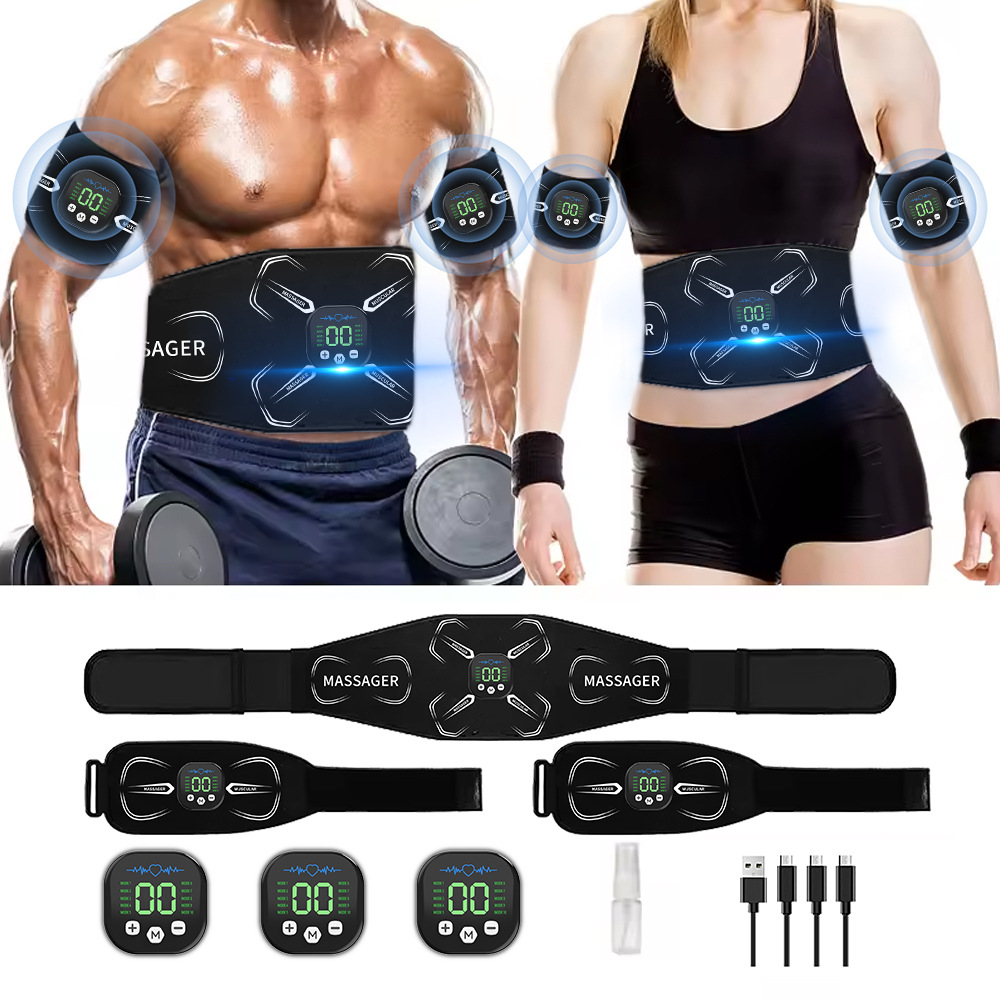 Home Gym Garage - EMS Muscle Stimulator Abdominal Trainer Abs