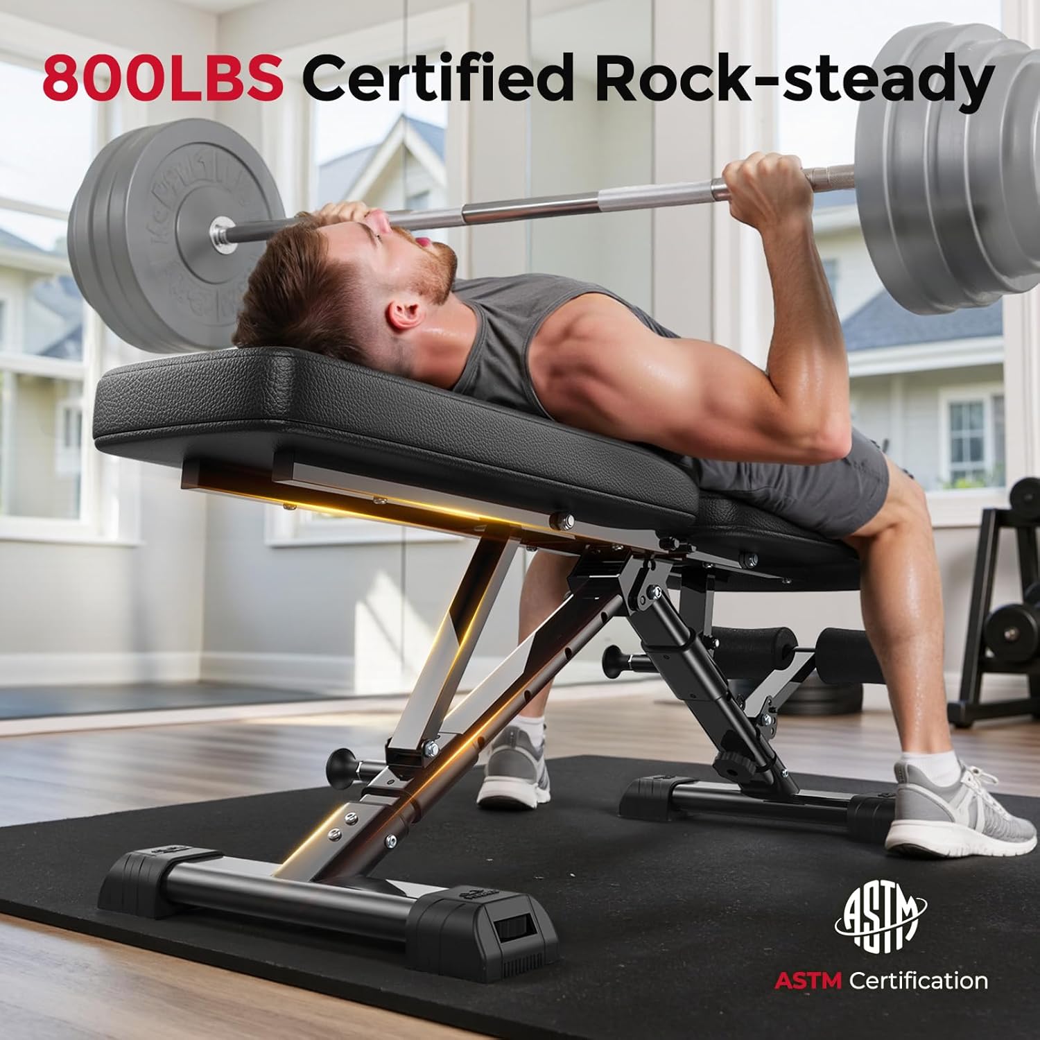 Home Gym Adjustable Weight Ben - Home Gym Bench 评论和价格