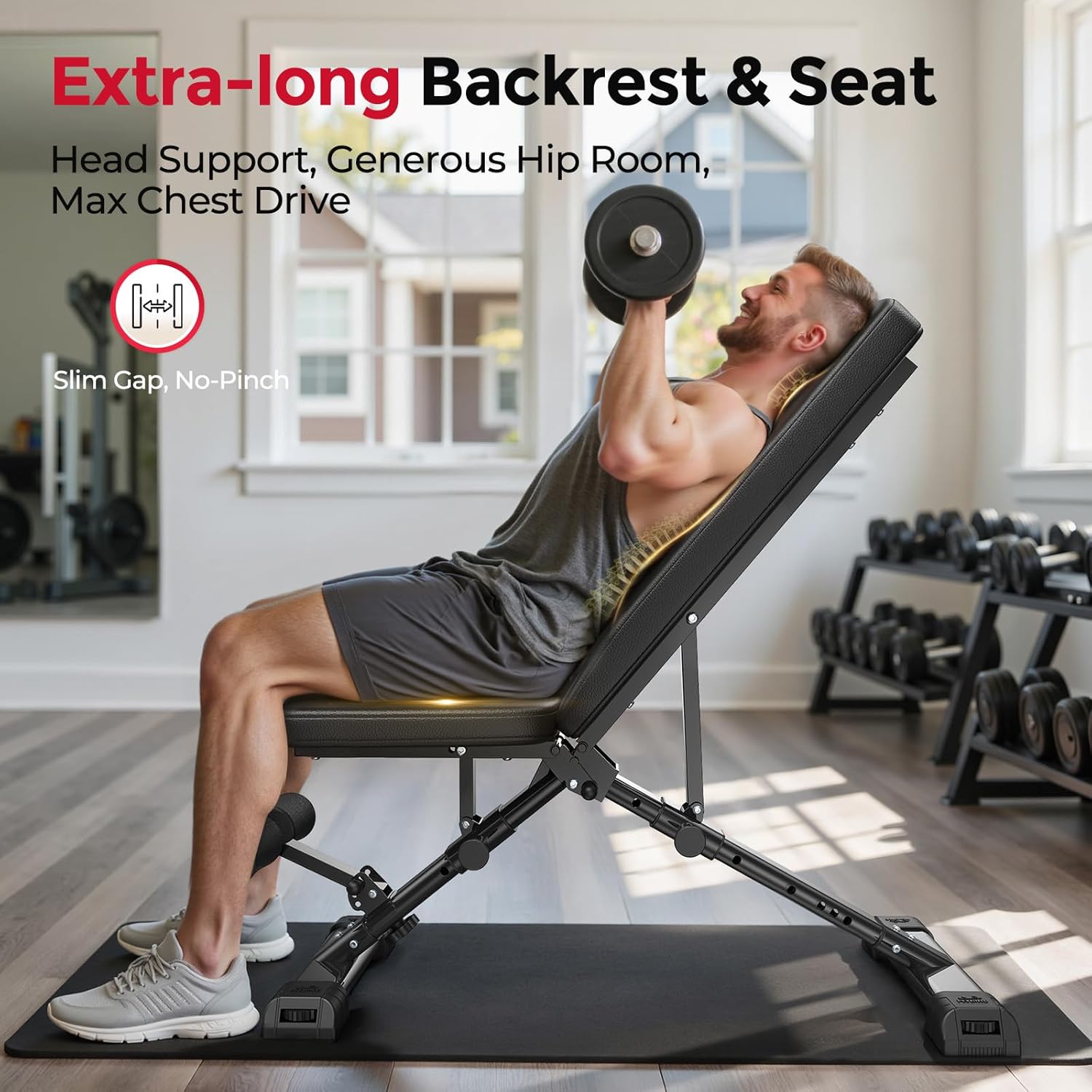 Home Gym Adjustable Weight Ben - Home Gym Bench 评论和价格