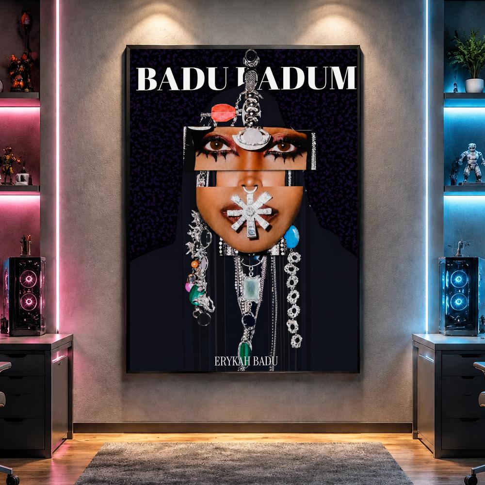 Singer E-Erykah Badu Neo Soul  - Home Gym Icon 评论和价格