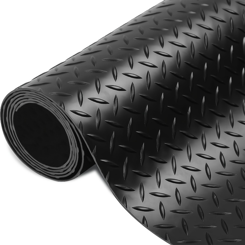 Rubber Diamond Floor Mat - Dur - Home Gym Garage 评论和价格