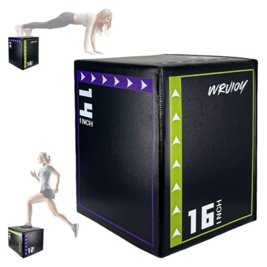 Home gym exercise box: foam bl - Home Gym Jump Box 评论和价格