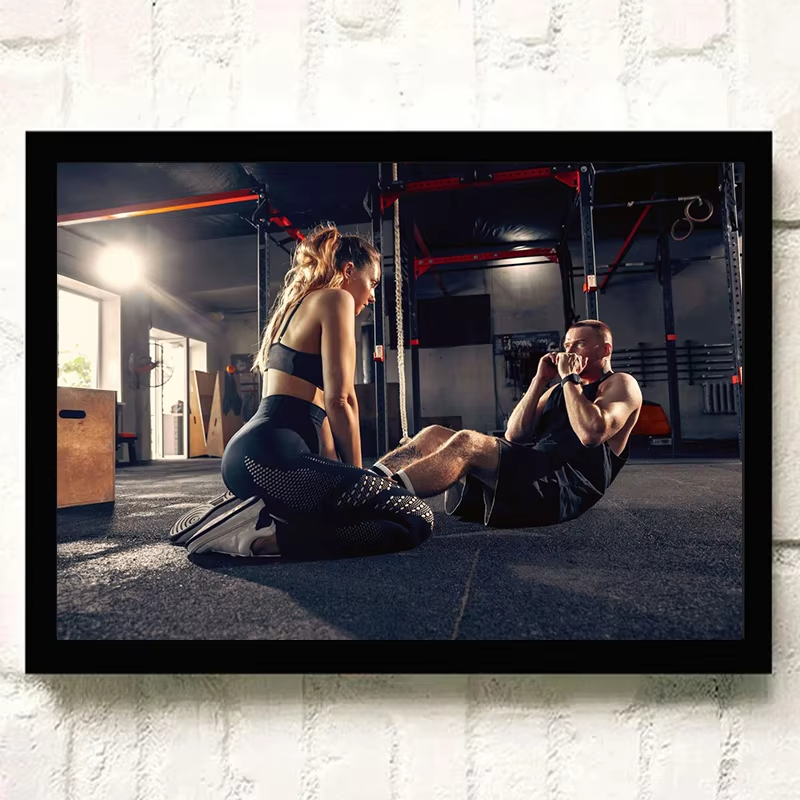 Fitness Sports Poster Running  - Home Gym Japan 评论和价格