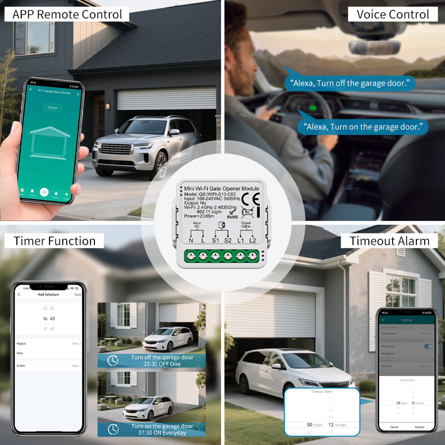 Tuya Smart WiFi or Zigbee Gara - Home Gym Garage 评论和价格