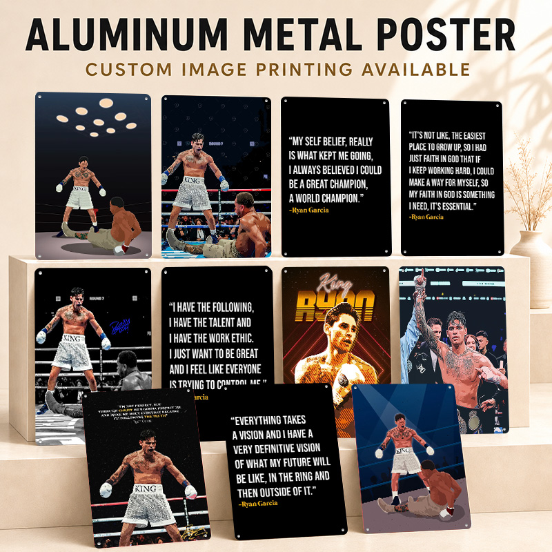 Ryan Garcia Aluminum Posters P - Home Gym Icon 评论和价格