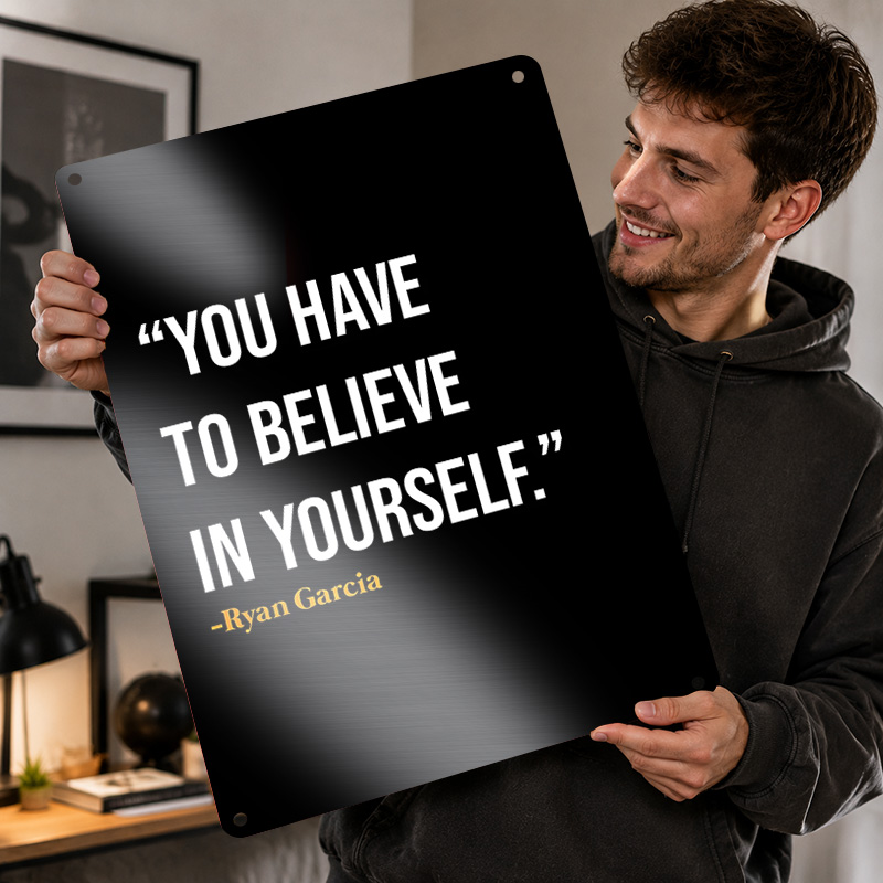 Ryan Garcia Aluminum Posters P - Home Gym Icon 评论和价格