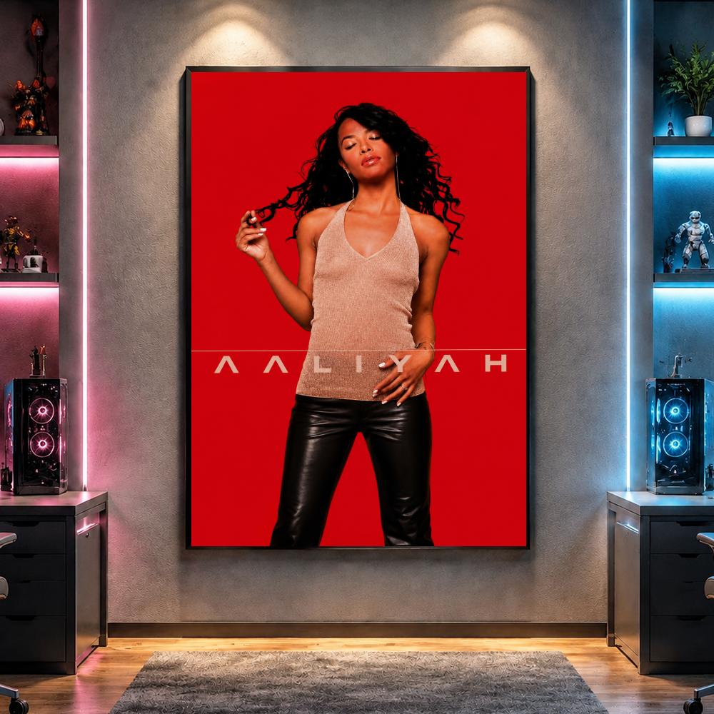 Singer A-Aaliyah R&B Icon Post - Home Gym Icon 评论和价格