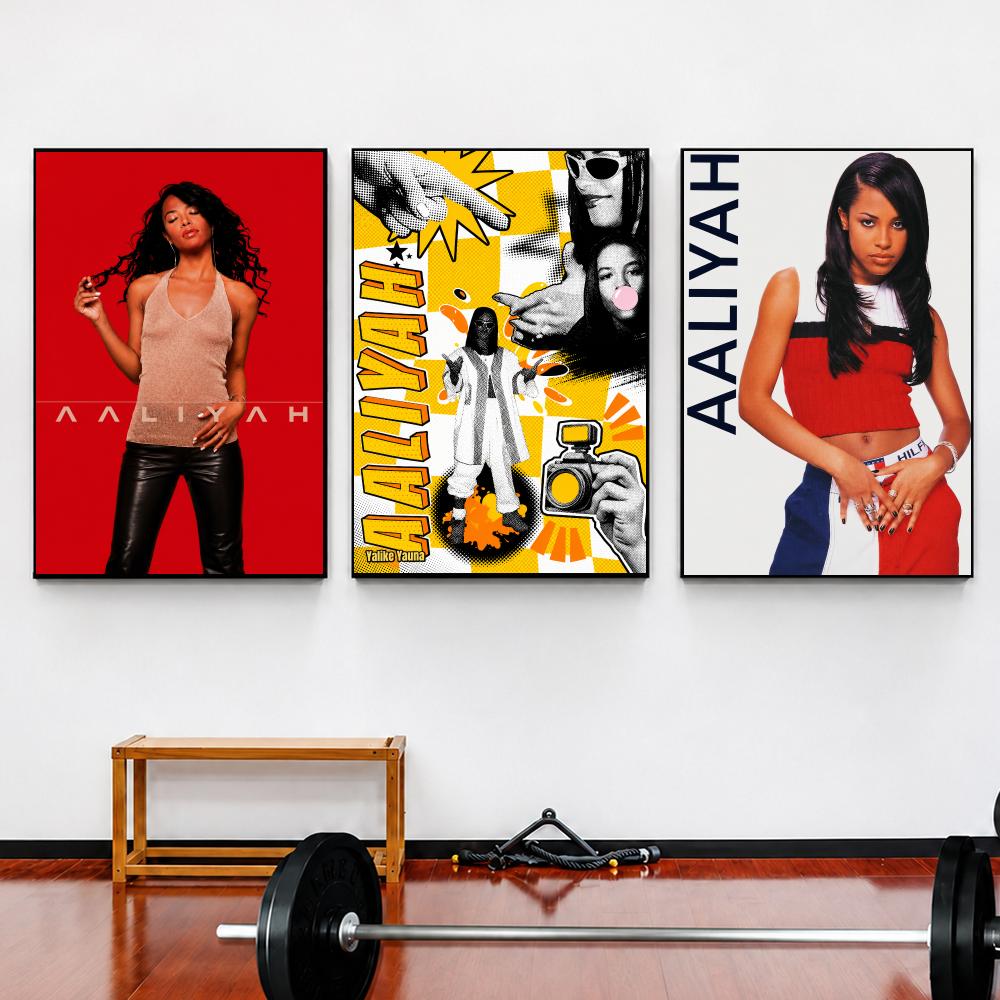 Singer A-Aaliyah R&B Icon Post - Home Gym Icon 评论和价格
