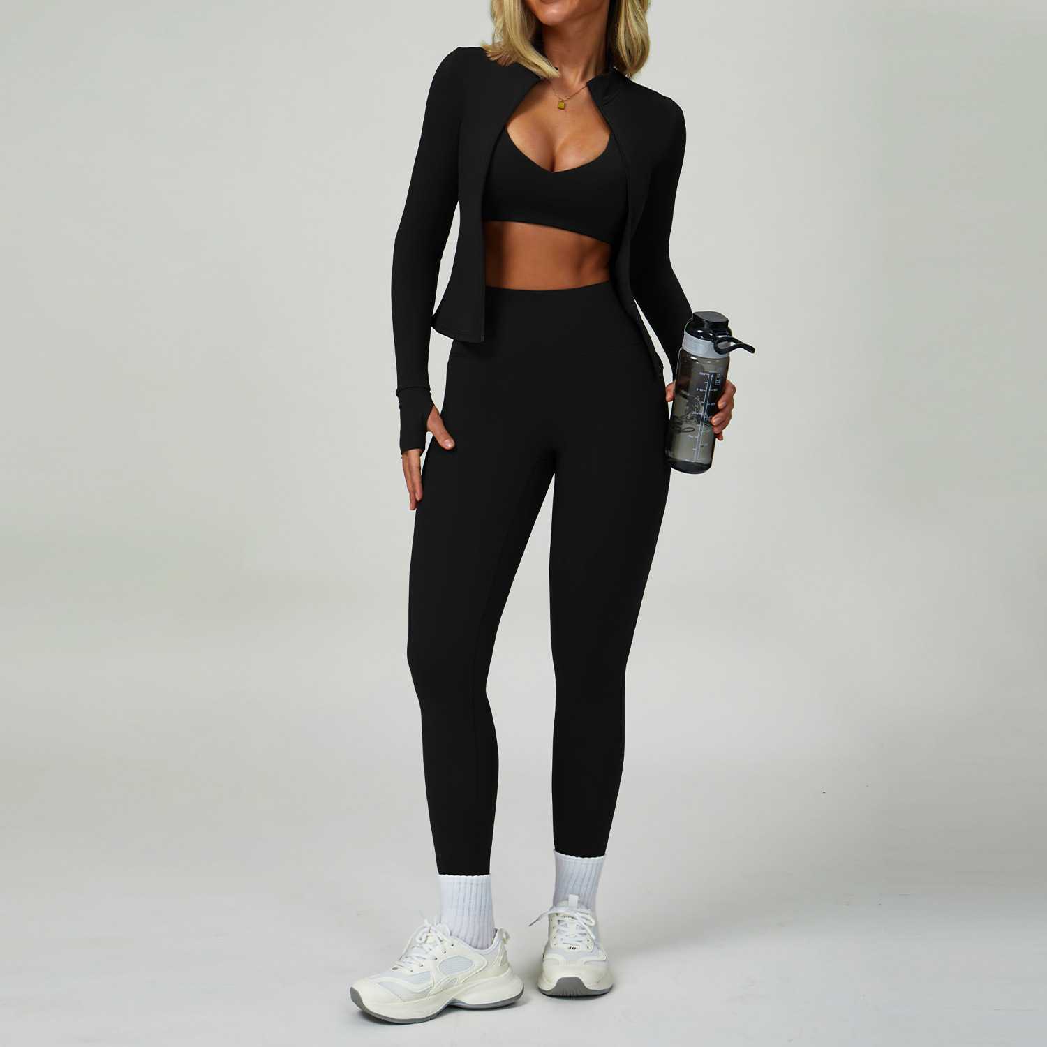 2-3PCS Yoga Suit Women Tracksu - Home Gym Leg Press 评论和价格