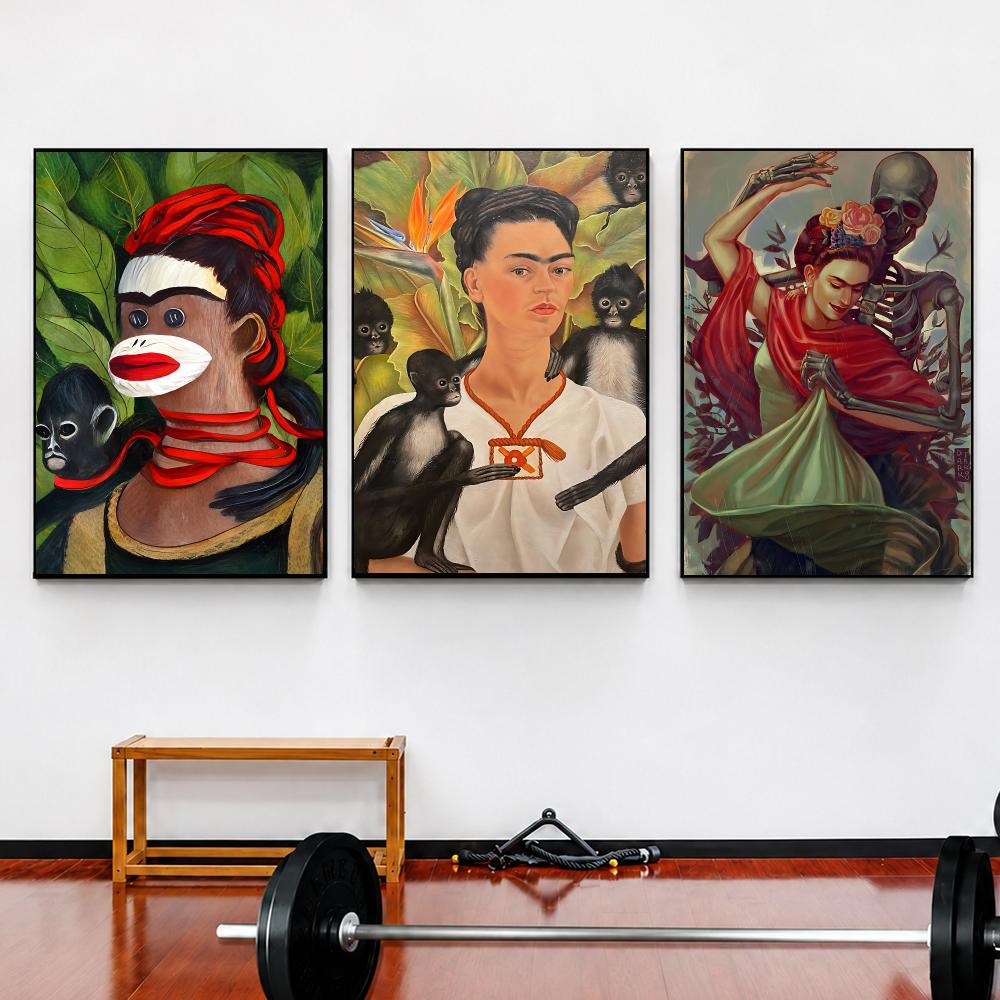 Artist F-Frida Kahlo Mexican A - Home Gym Icon 评论和价格