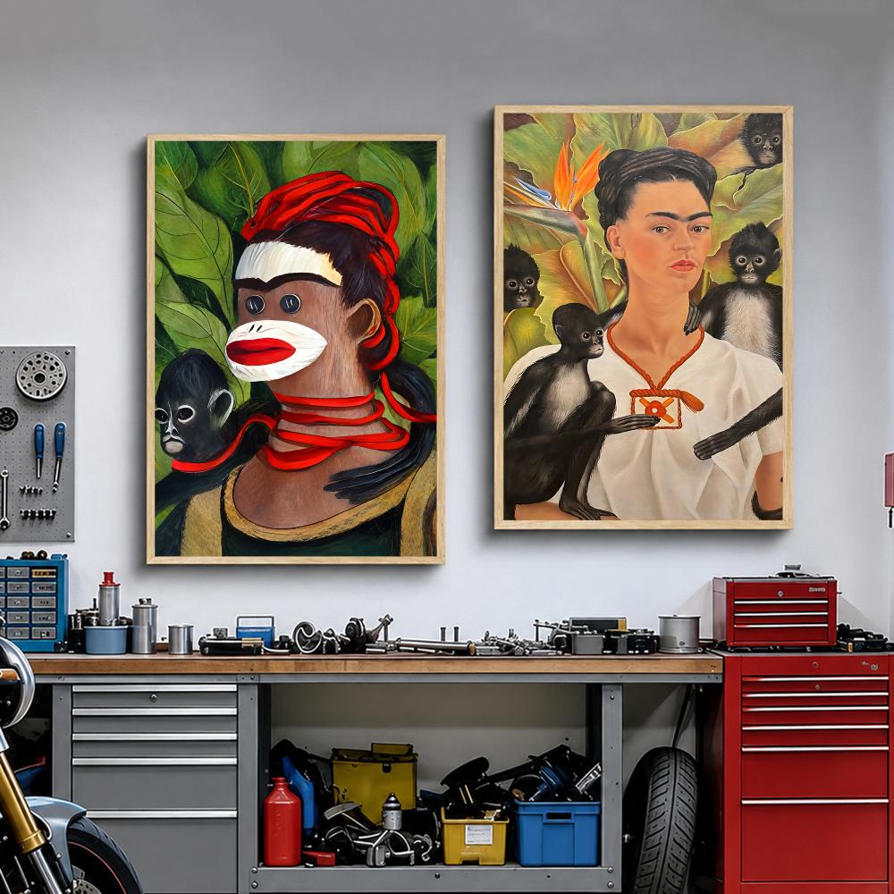 Artist F-Frida Kahlo Mexican A - Home Gym Icon 评论和价格