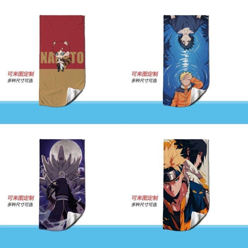 Naruto Anime Towel Microfiber  - Home Gym Japan 评论和价格
