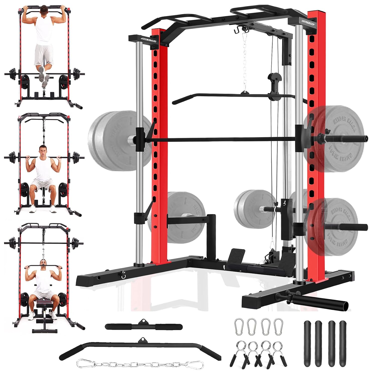 All-in-One Smith Machine Power - Home Gym Lat Pulldown 评论和价格