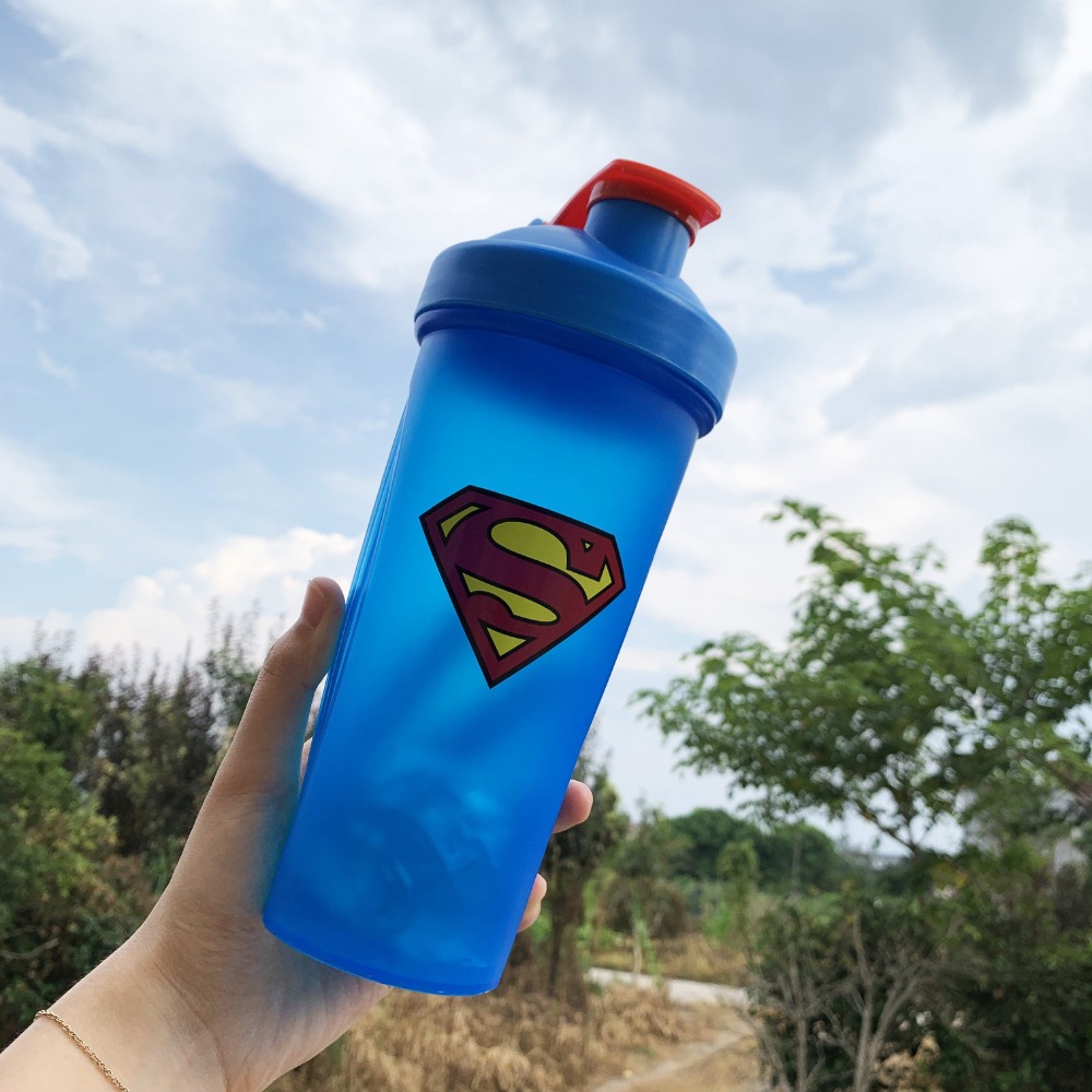 New 600ml Batman Superman Milk - Home Gym Japan 评论和价格