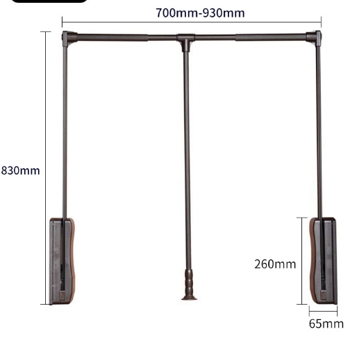 Pull-down Clothes Rail Wardrob - Pull Up Bar Tower 评论和价格