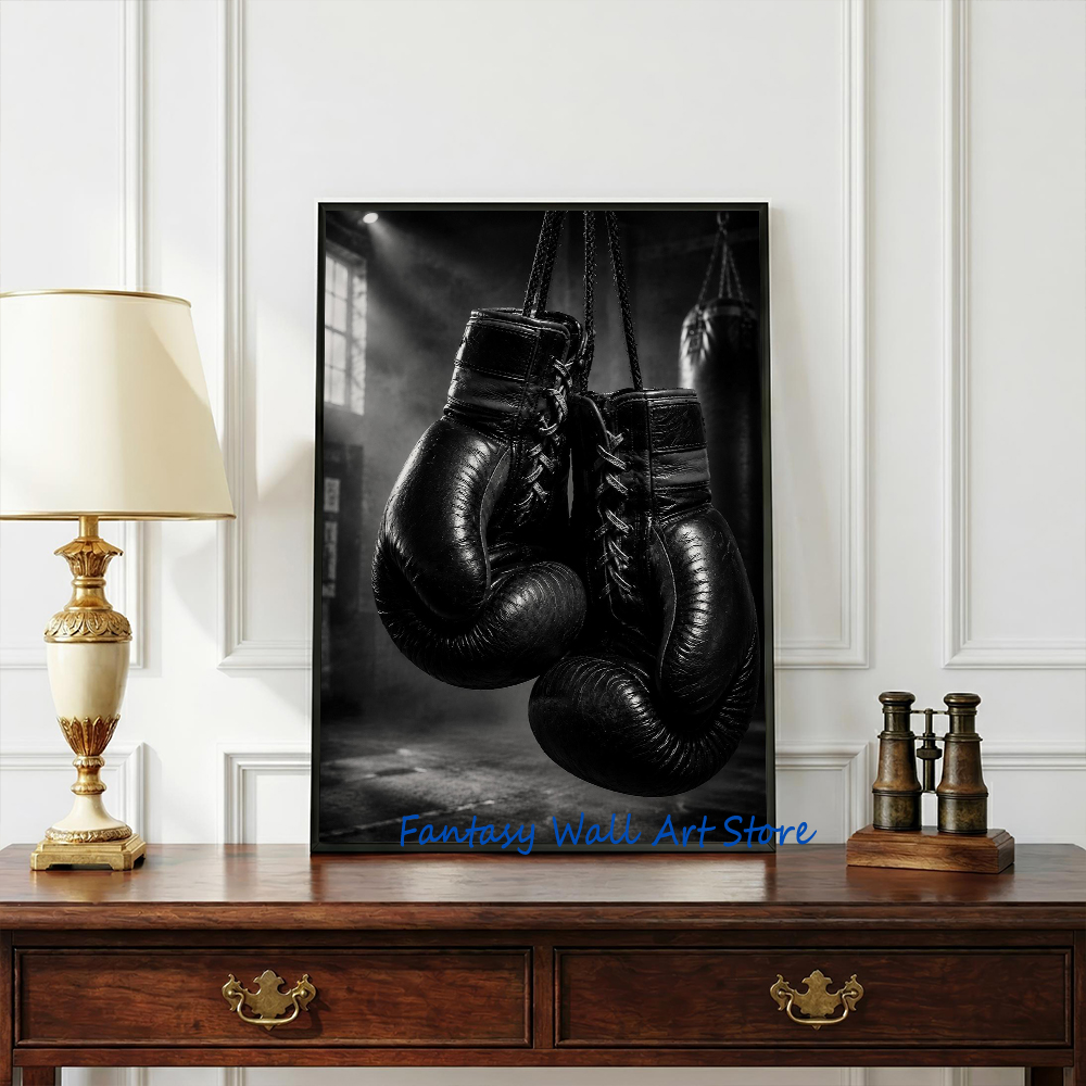 Vintage Sport Boxing Poster Bo - Home Gym Japan 评论和价格