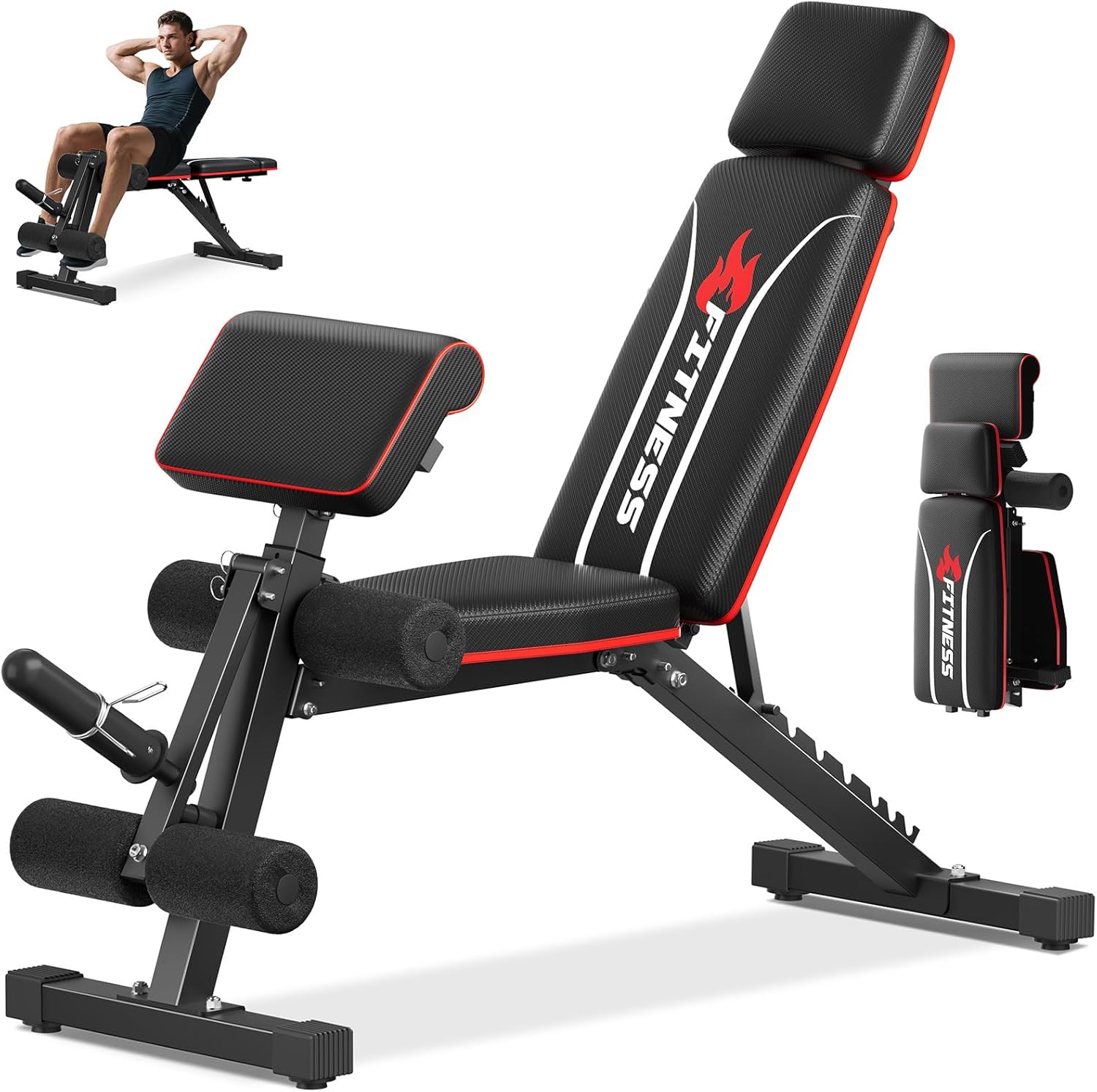 Home Gym Foldable Weight Bench - Home Gym Bench 评论和价格
