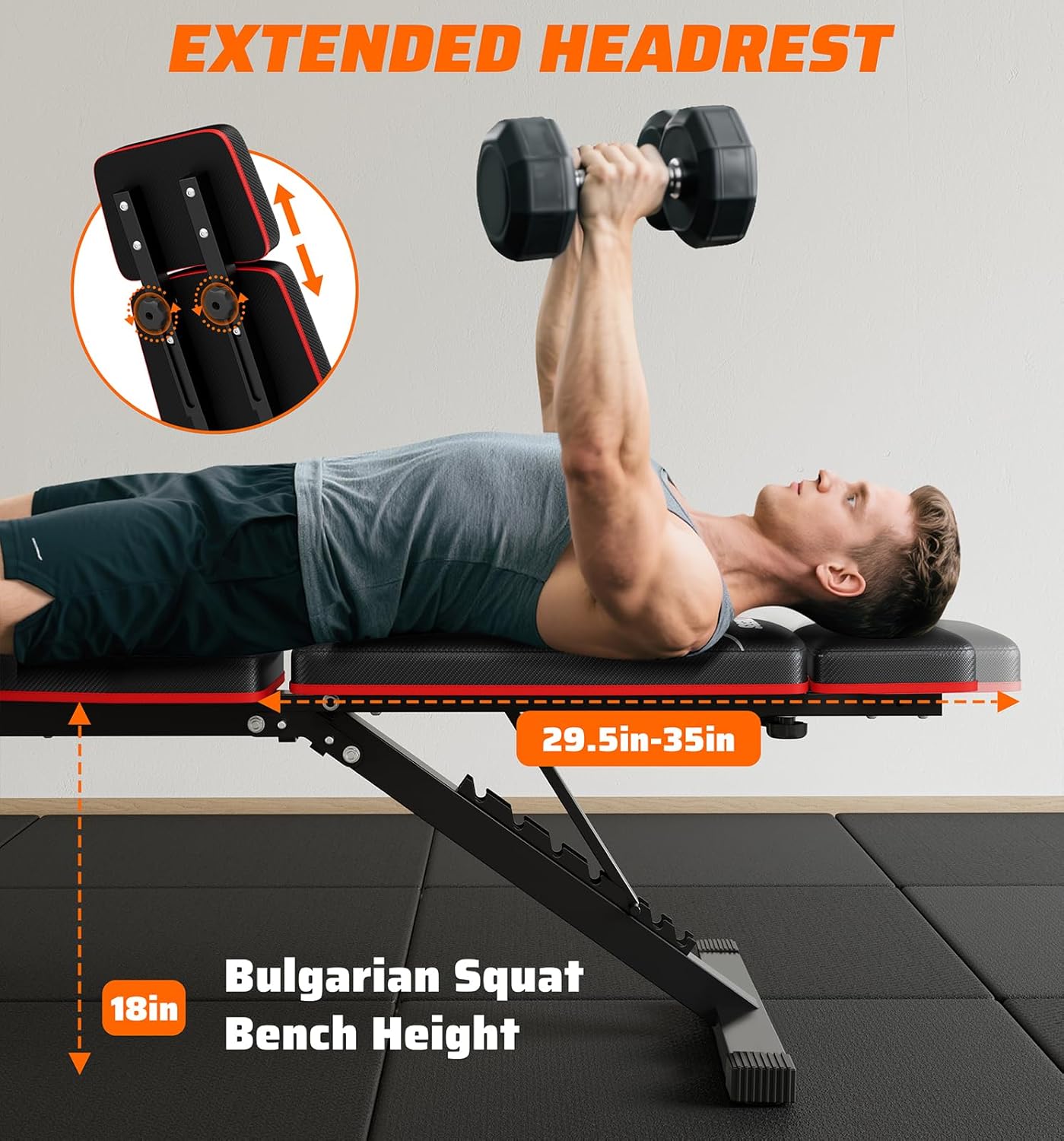 Home Gym Foldable Weight Bench - Home Gym Bench 评论和价格